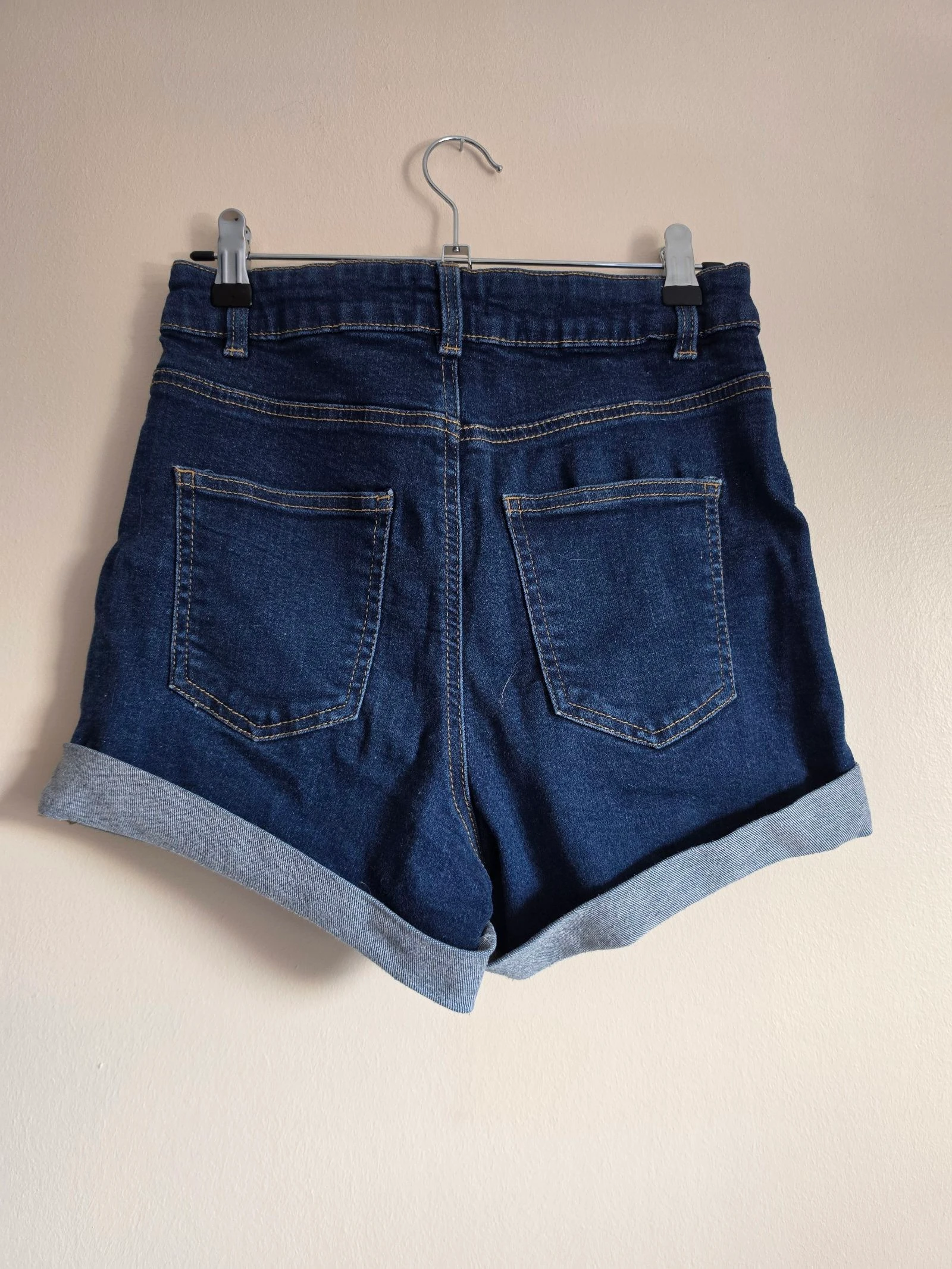 Short en jean brut Cache Cache - Taille 36 (S) - Revers bas – photo 2